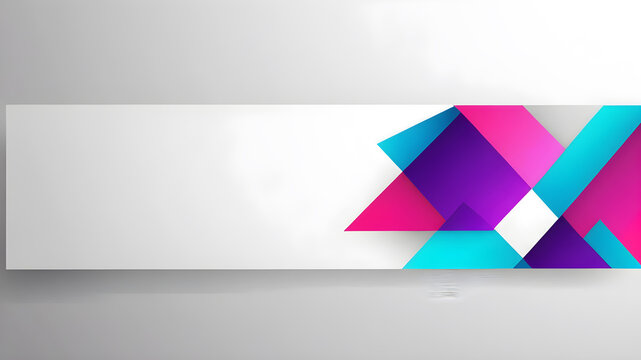 abstract web banner design template. Banner - Design Element