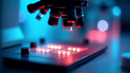 Poster - Spectrophotometer providing critical datfor ongoing research, Professional stock photo, AI generated photograph