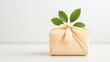 © eGGie - Eco-friendly gift wrapped with natural leaves.