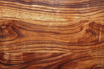 Poster - Rich, dark brown wood grain texture with swirling patterns, showcasing natural beauty and elegance.