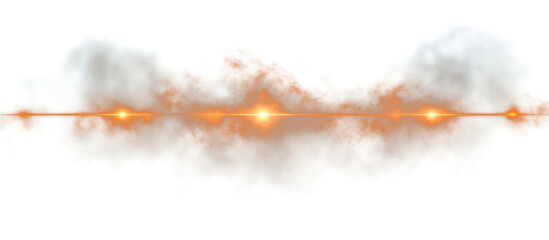 Wall Mural - png fog light background glowing.