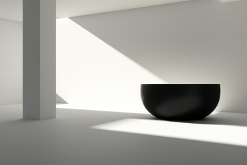 Poster - Dynamic illumination  exploring motion and depth in light and shadow through gradient movement