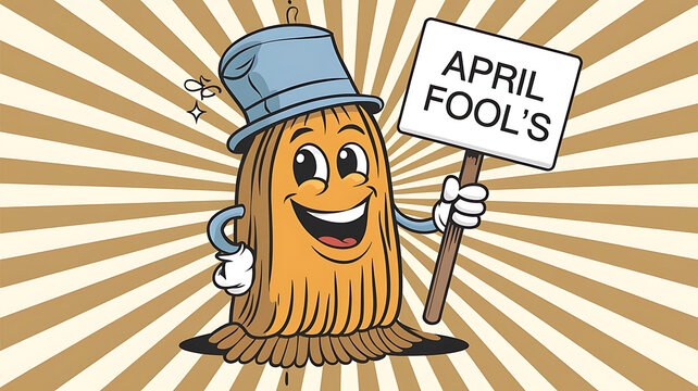 Happy April Fool’s Day banner Vector, Playful & Colorful Design, April Fools Joke, Greeting Card, 1st April poster, header for website, April Fool's Day social media post, created with generative ai