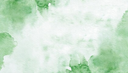 Aufkleber - soft green watercolor texture background with organic abstract wash, subtle brush strokes, and gentle artistic gradient