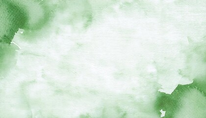 Aufkleber - soft green watercolor texture background with organic abstract wash, subtle brush strokes, and gentle artistic gradient