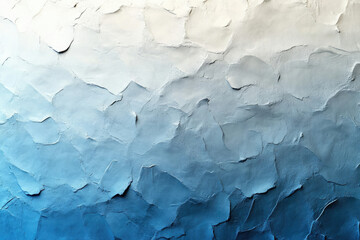 Aufkleber - Textured wall with a gradient of blue shades, creating a calming and abstract background.
