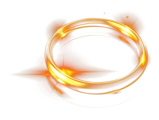 Wall Mural - png an isolated gold blink light effect ring accessories accessory.