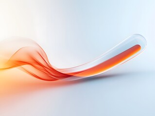 Poster - Abstract colorful wave showcasing fluid motion and vibrant energy in a modern design.