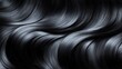 © Oleg - Sleek, Shiny Strands: An Abstract Vision of Dark, Flowing Hair in Waves of Metallic Beauty and Lustrous Texture