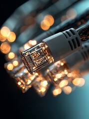 Poster - IOT refers to the telecommunication concept of Internet of things
