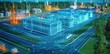 © Sukon - Innovative design showcasing the operational aspects of microgrids in a communications context.