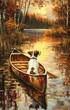 © Angel - Cheerful Jack Russell Terrier Swimming