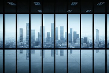 A room with modern screens that exhibit global information and analytical data