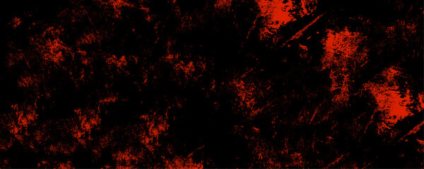 Wall Mural - dark grunge red concrete. grungy red canvas background or texture. beautiful stylist modern red text