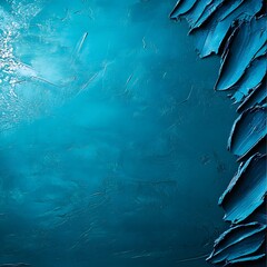 Poster - soft blue textured background with gentle variations in color creating a serene and calming visual e