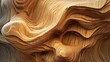 © Harry - Abstract Brown Wooden Texture Background Design Natural Organic Wood Grain Pattern Elegant Detailed 3D Rendered Swirling Waves Smooth Surface Golden