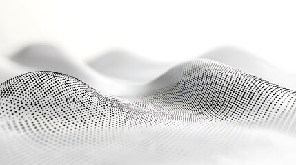 Poster - Abstract Data Wave Technology Background Texture Design