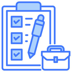 Poster - Task Blue Icon
