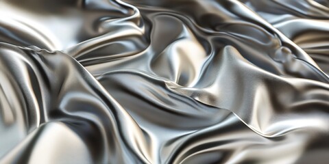 Poster - Liquid metal shows swirling iridescent art design swirls vibrant colors, a dynamic abstract background , 32k Resolution
