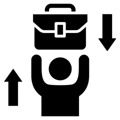 Poster - Workload Glyph Icon