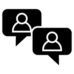 Poster - Feedback Glyph Icon