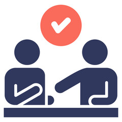 Poster - Negotiation Mixed Icon