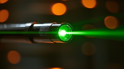 Poster - Green Laser Pointer Beam Technology Science Innovation