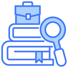 Poster - Case Study Blue Icon