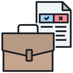 Poster - Rule Lineal Color Icon
