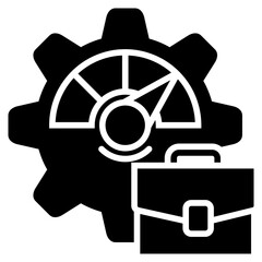 Poster - Perfomance Glyph Icon
