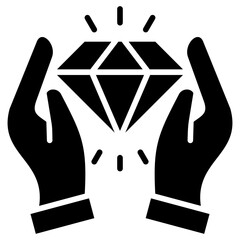 Poster - Value Glyph Icon