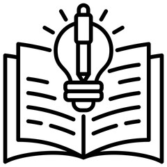 Poster - Learning Line Icon