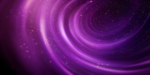 Poster - abstract illustration in space style. purple rays in circular motion. orbit. circle. Wallpaper with motion effect. shining rays