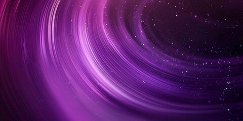 Poster - abstract illustration in space style. purple rays in circular motion. orbit. circle. Wallpaper with motion effect. shining rays