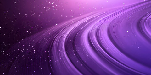 Poster - abstract illustration in space style. purple rays in circular motion. orbit. circle. Wallpaper with motion effect. shining rays