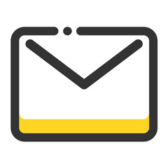 Poster - Small yellow Icon pack