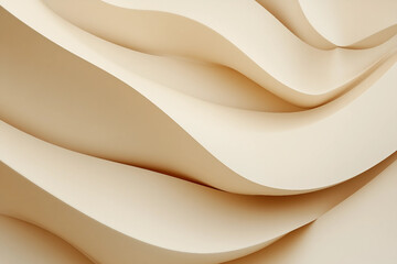 Poster - surreal abstract pastel colors background made generative ai