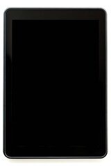 Poster - Sleek black tablet with empty display ideal for various digital applications and marketing strategies : Generative AI