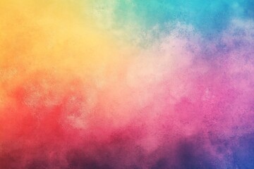 Poster - Bright and colorful abstract background featuring a seamless gradient of pinks blues and yellows for artistic creativity : Generative AI