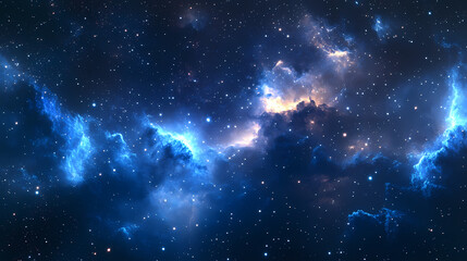 Wall Mural - abstract cosmic landscape