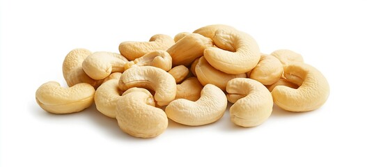 Poster - Raw Cashew Nuts Natural Healthy Snack Rich in Nutrients and Flavor : Generative AI