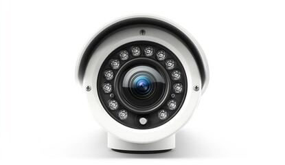 Aufkleber - High Definition Black Security Camera with Advanced Features for Surveillance Needs : Generative AI