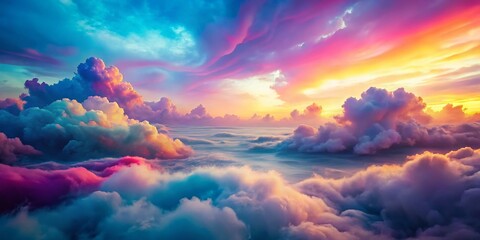 Poster - Dreamy Pastel Ombre Background: Soft Gradient Texture for Design Projects