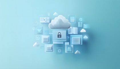 Poster - Secure Cloud Data Storage and Management System