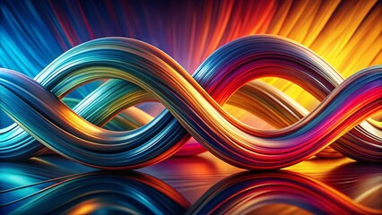 Poster - Fluid Transition: Abstract Seamless Pattern Design Background