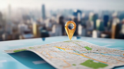 Poster - A floating 3D map in an urban planner's office