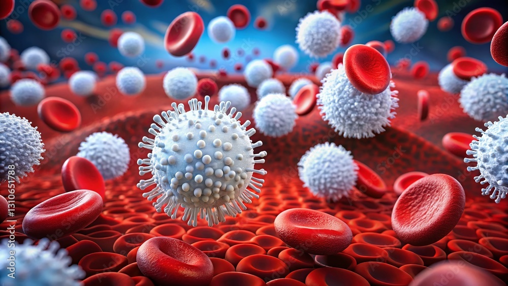 Microscopic View: Red Blood Cells, White Blood Cells & Platelets - Rule ...