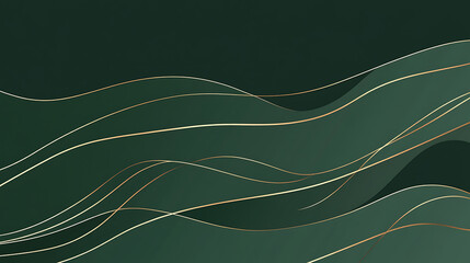 Poster - fluid waves design digital art abstract background elegant environment minimalist viewpoint modern c
