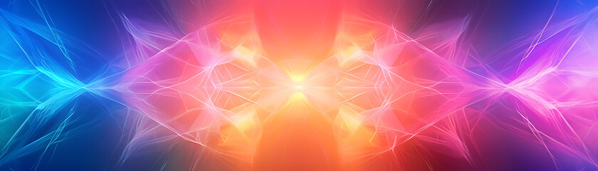 Poster - Dynamic light energy burst abstract art digital creation vibrant colors close-up visual concept for digital media