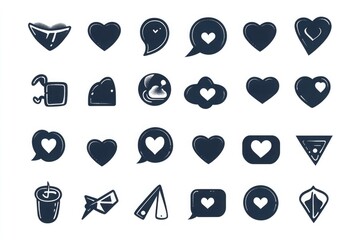 set of vector icons